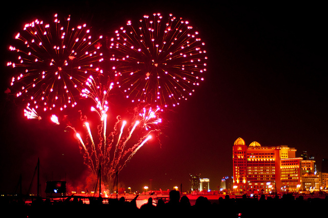 Eid Fireworks 2013 Dubai