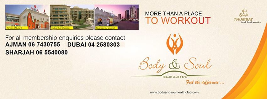Body & Soul Health Club, Health Clubs in Dubai, United Arab Emirates, Spas, Health, wellness centre, recreation