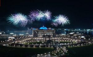 2019 New Year Fireworks Abu Dhabi Emirates Palace
