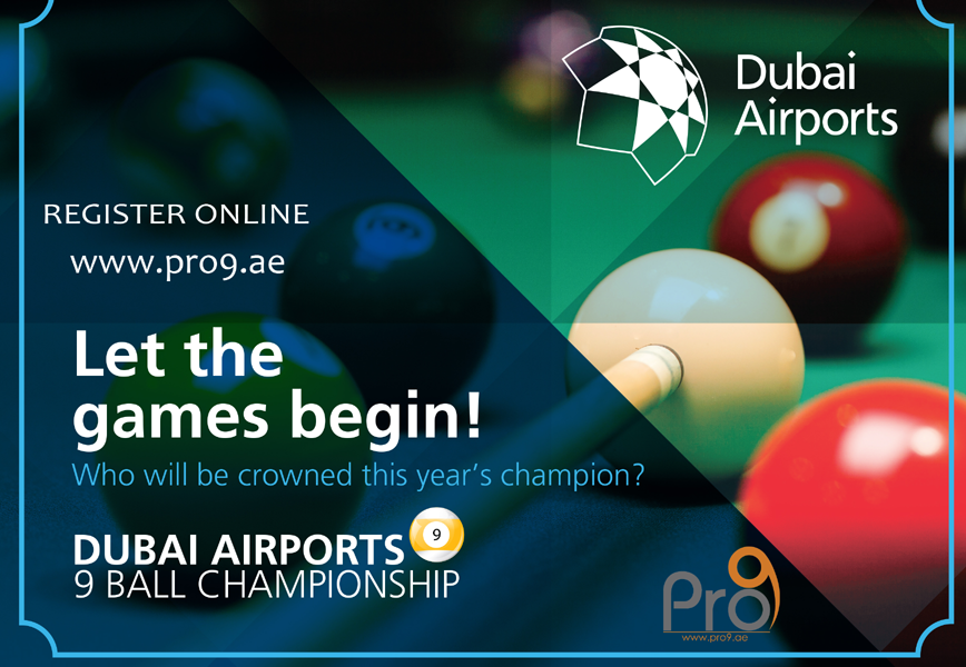 3rd Dubai Airports 9ball Championship | Events in Dubai