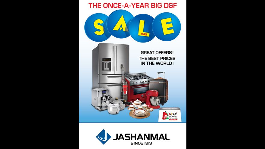 The Jashanmal Once-A-Year Big DSF Part Sale