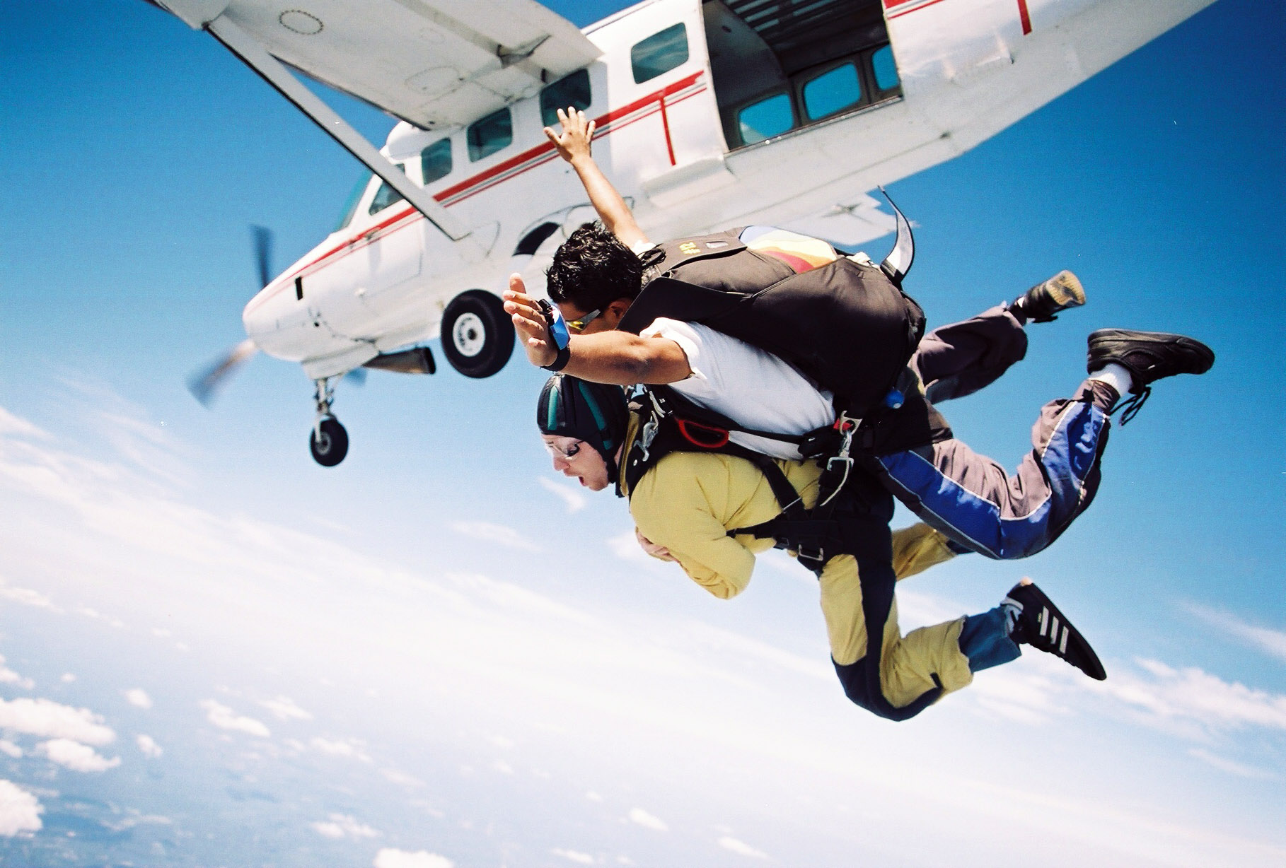 SkyDive Dubai UAE Places to Visit in Dubai UAE Dubai Attractions