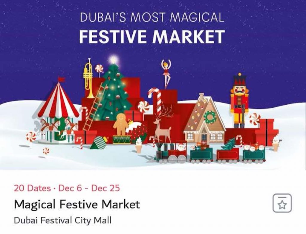 Christmas Market Dubai Festival City 2018