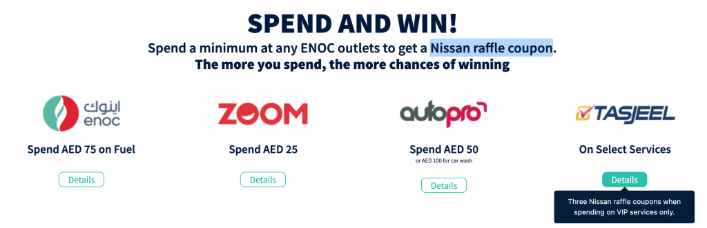 How to get the Nissan Raffle Draw Coupon for free from ENOC