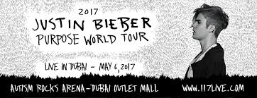 Justin Bieber Live in Dubai 2017