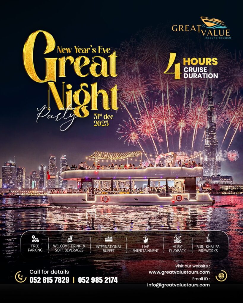New Year Cruise in Dubai 