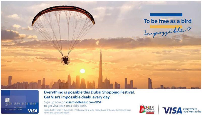 VISA impossible deals Dubai DSF 2017