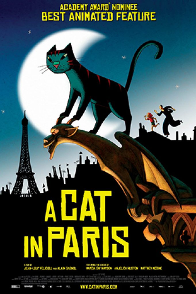 A Cat In Paris at Cinema Akil Dubai 2019