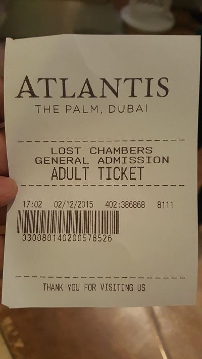 Atlantis, The Palm Hotel Dubai