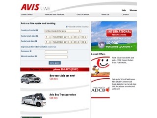 Avis Dubai Car Rental