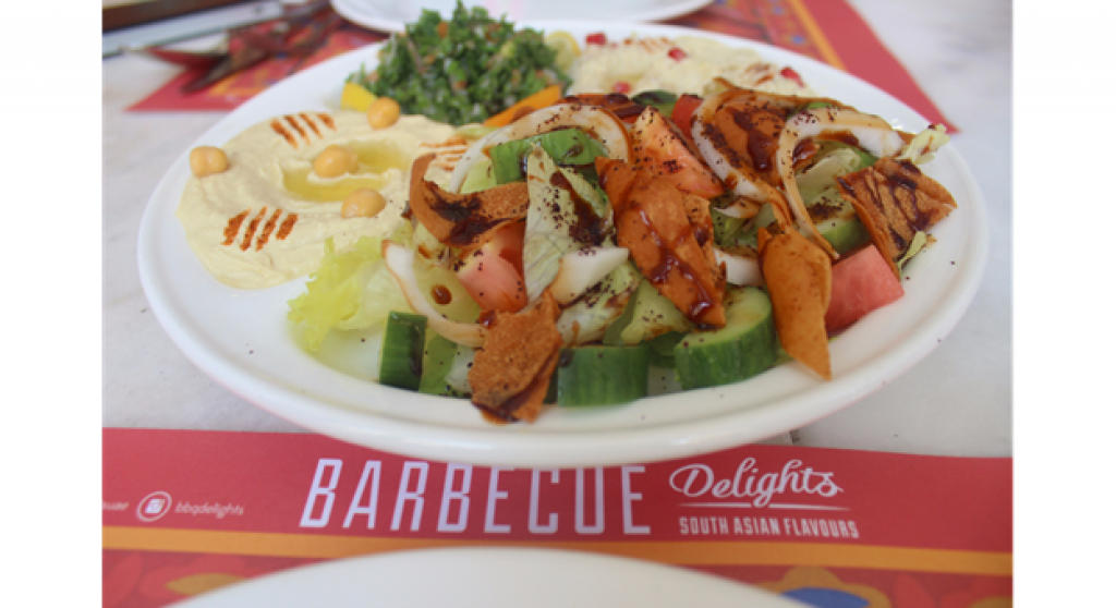 Arabic mezze - Barbecue Delights Restaurant Review - Dubai UAE