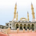 Blue Mosque - Al Farooq Omar Bin Al Khattab Mosque Dubai UAE