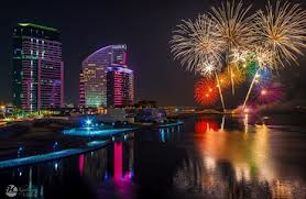 Dubai Festival City - 47TH UAE National Day fireworks