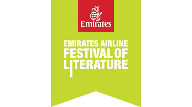 Emirates Airline Festival of Literature official logo.