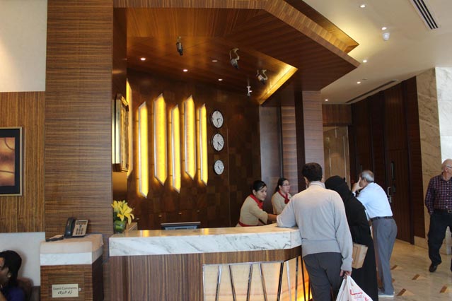 Emirates Grand Hotel Dubai UAE Main Reception – Review
