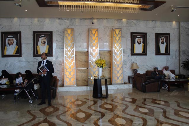 Emirates Grand Hotel Review - Entrance