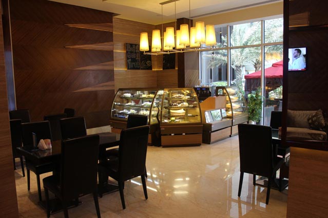 Dining at Luxury Emirates Grand Hotel - Food Corner