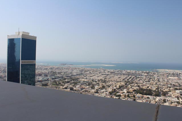 Emirates Grand Hotel Dubai UAE Review – Arabian Gulf views from top floor