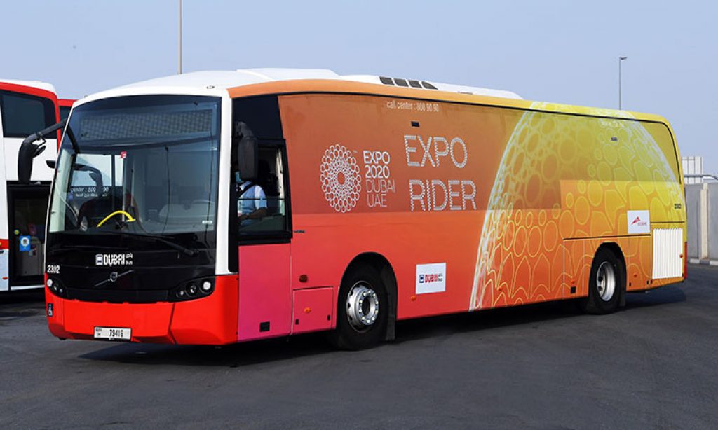 Expo Rider Bus to Expo 2020 Dubai - Free Bus Rides