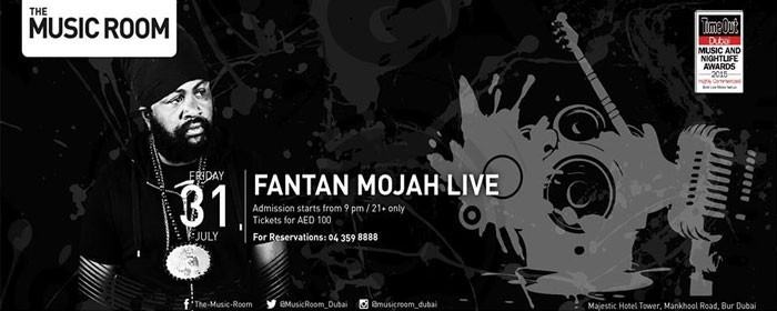 Fantan Mojah Live in Dubai, UAE | Events in Dubai