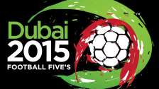 Football Five's World Championships 2015 in Dubai, UAE