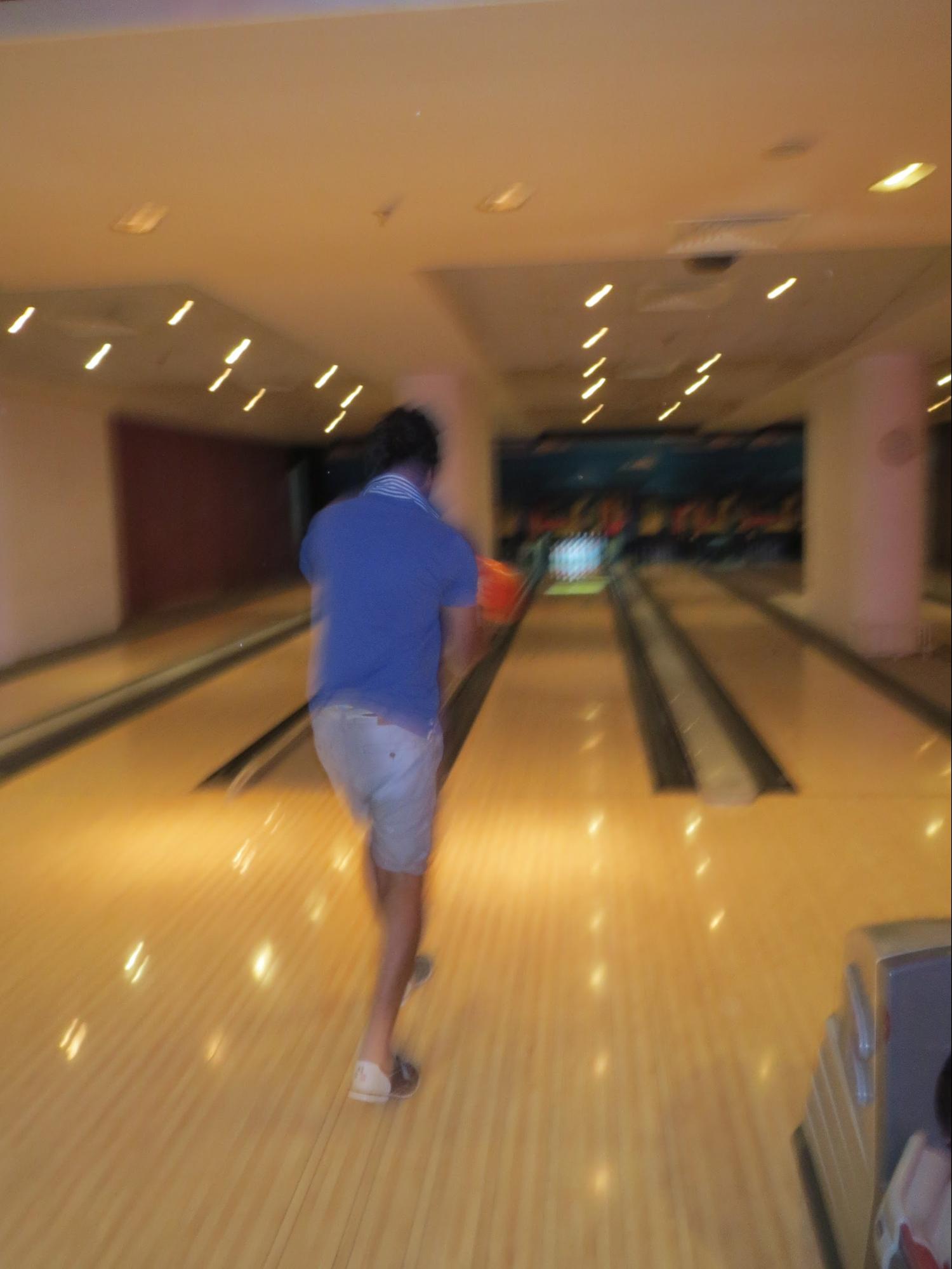 Kempinski Hotel, Ajman Review - Played Bowling - Games included in our package