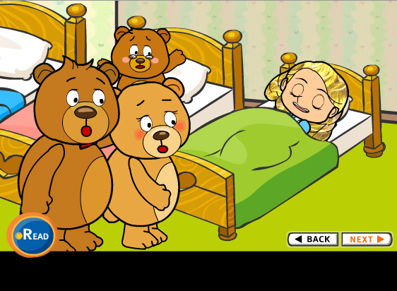 Goldilocks and The Three Bears Story Session