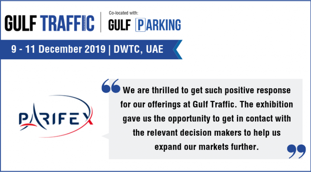 Gulf Traffic Exhibition and Conference 2019