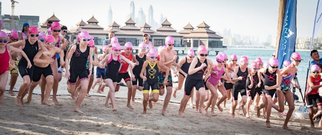 Ignite Pink is Punk Swim Run Dubai 2019