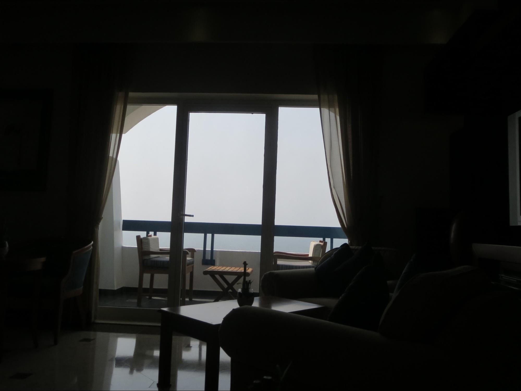 Kempinski Hotel, Ajman Review - Bedroom Balcony 