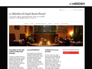 Le Meridian Al Aqah Beach resort