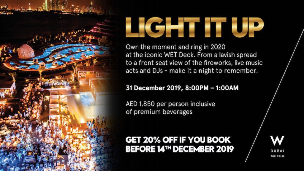 Light It Up at Wet Deck Dubai