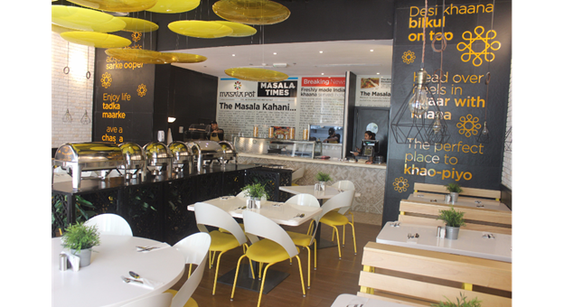 Masala Pot Restaurant Interior - Business Bay Dubai UAE Review