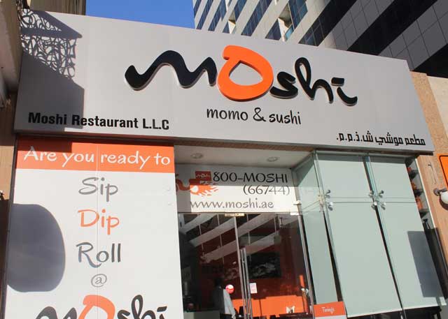 Moshi restaurant Dubai UAE