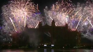 New Year Eve 2018 Fireworks - Atlantis, the Palm
