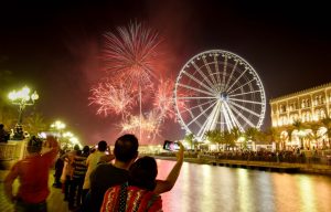 New Year 2018 Fireworks -  Al Qasbah