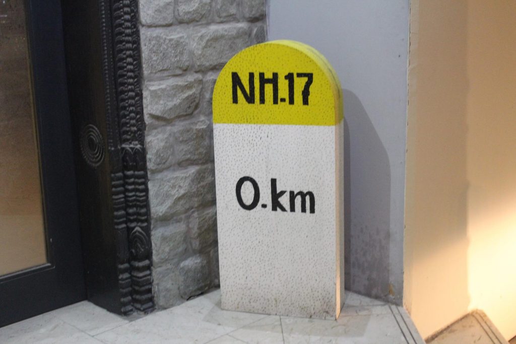 NH17 Restaurant Review - Dubai UAE - Highway Symbolic Stone