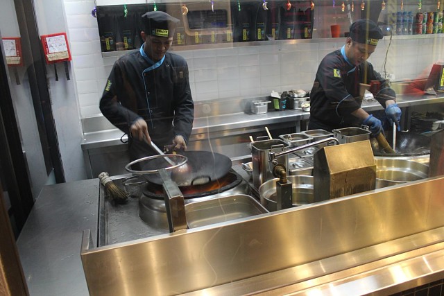 Prax's Chinese Restaurant - Cooking Area