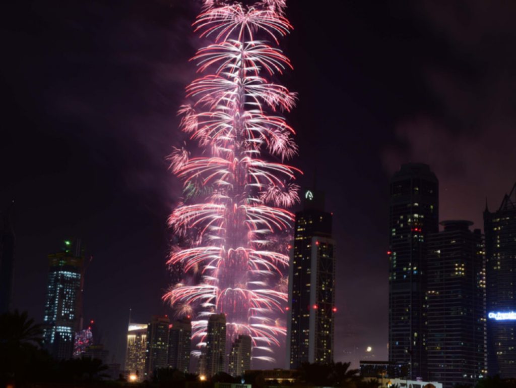 New Year's Eve at Burj Khalifa