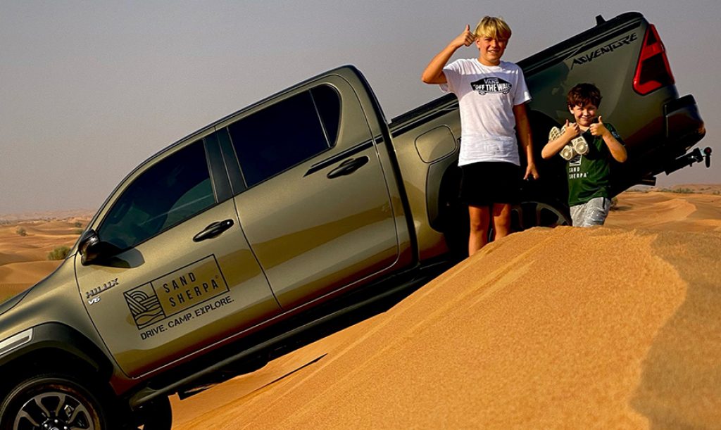 Sand Sherpa Details - Sunset Self-Drive Safari in the Dubai Desert 