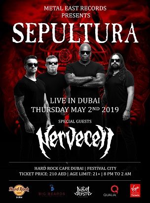 Sepultura Live in Dubai