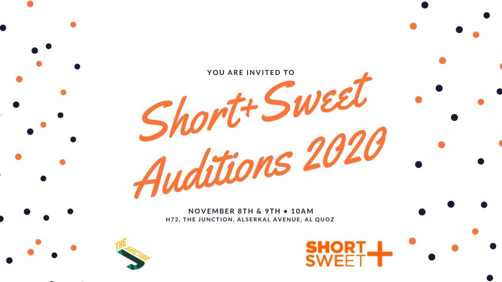 Short+Sweet 2020 - Auditions