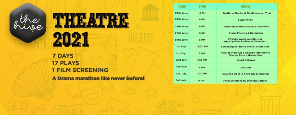 The Hive Theatre 2021 - Event in Dubai, UAE