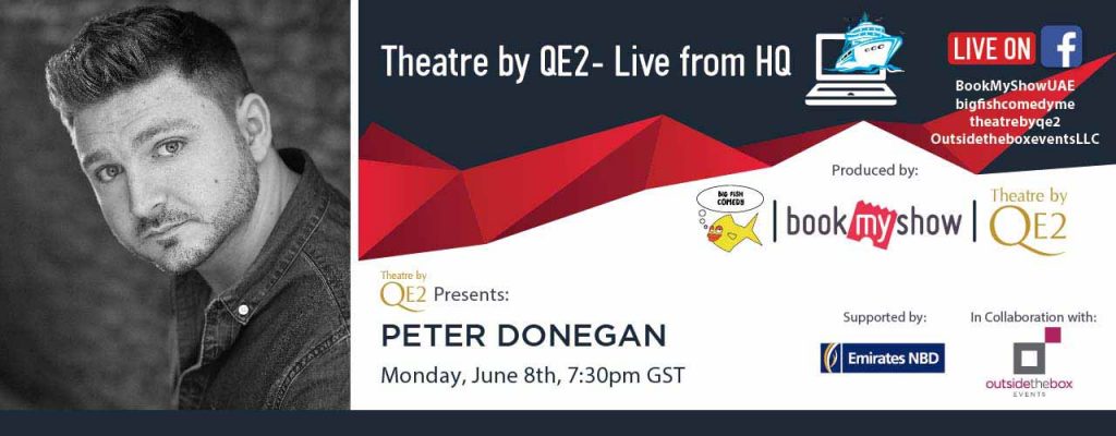Theatre by QE2 Live: Peter Donegan