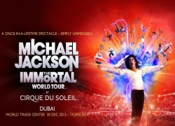Michael Jackson – The Immortal World Tour in Dubai