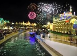 Dubai Global Village fireworks timing 2019 and how long do they last