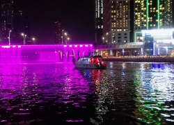 Dubai Water Canal in UAE