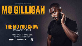 Mo Gilligan at Dubai Opera