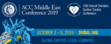 ACC Middle East Conference 2019 Dubai on Oct 3rd – 5th at InterContinental, Fesival City