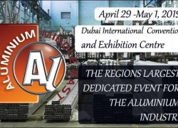 Aluminium Middle East April 29, 2019 to Wednesday, May 1, 2019